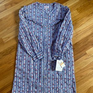 Lanz of Salzburg BLUE TYROLEAN WOMENS NIGHTSHIRT